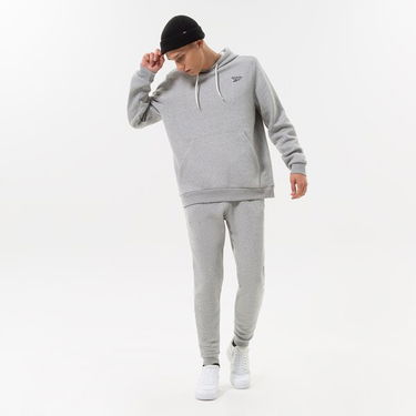 Mikina Reebok Identity Logo Hoodie Šedá | HS7115, 2
