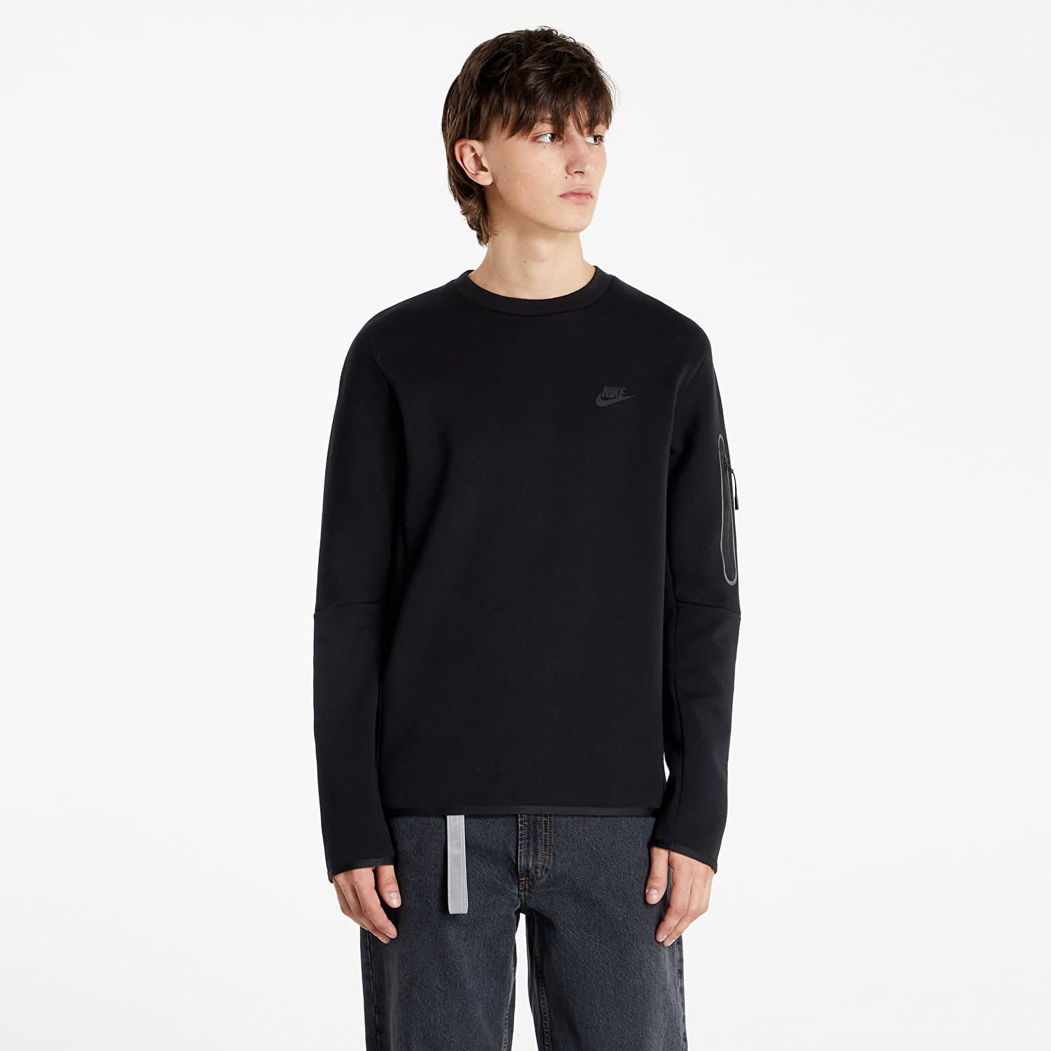 Mikina Nike Sportswear Tech Fleece Čierna | CU4505-010, 0
