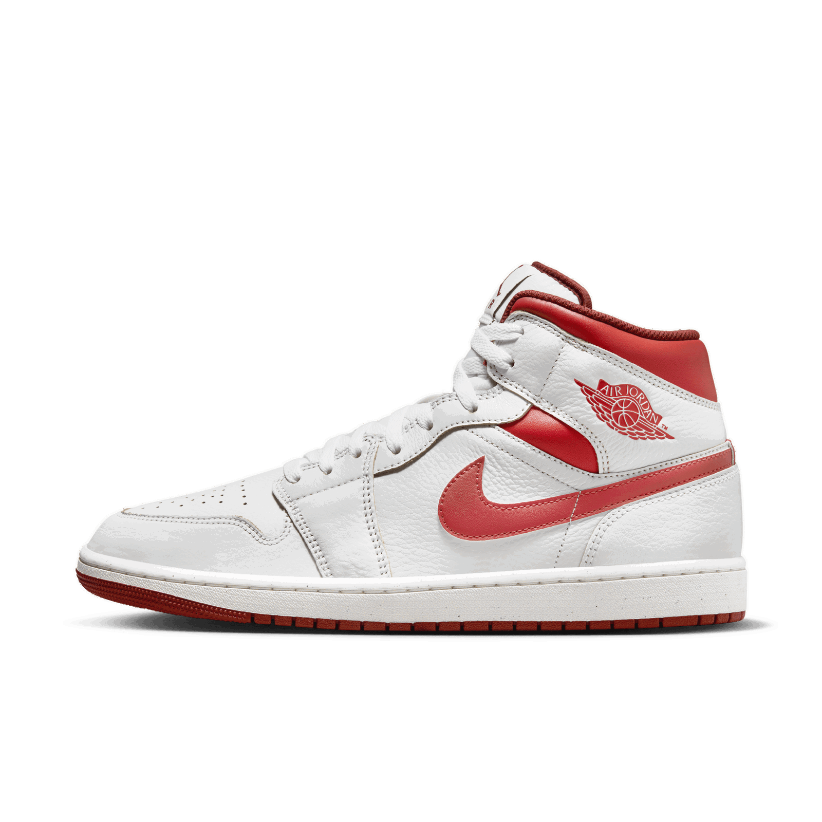 Air Jordan 1 Mid SE "White Dune Red"