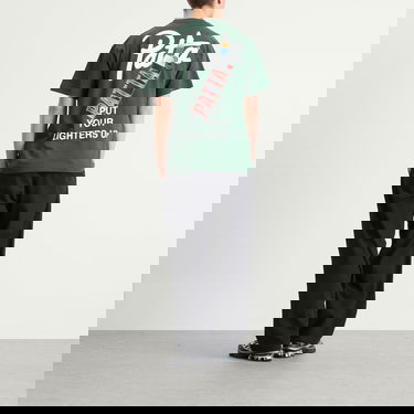 Tričko Patta Patta Lighters T-Shirt, Size X-Small Zelené | POC-AW25-1000-290-0095-201, 4
