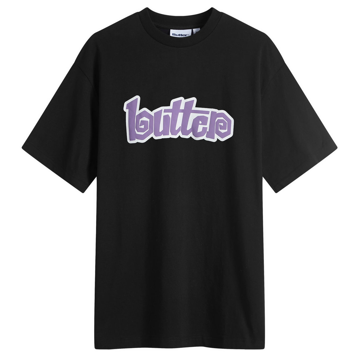 Tričko Butter Goods Swirl Graphic T-Shirt Black Čierna | BGQ4240029-BLK, 0