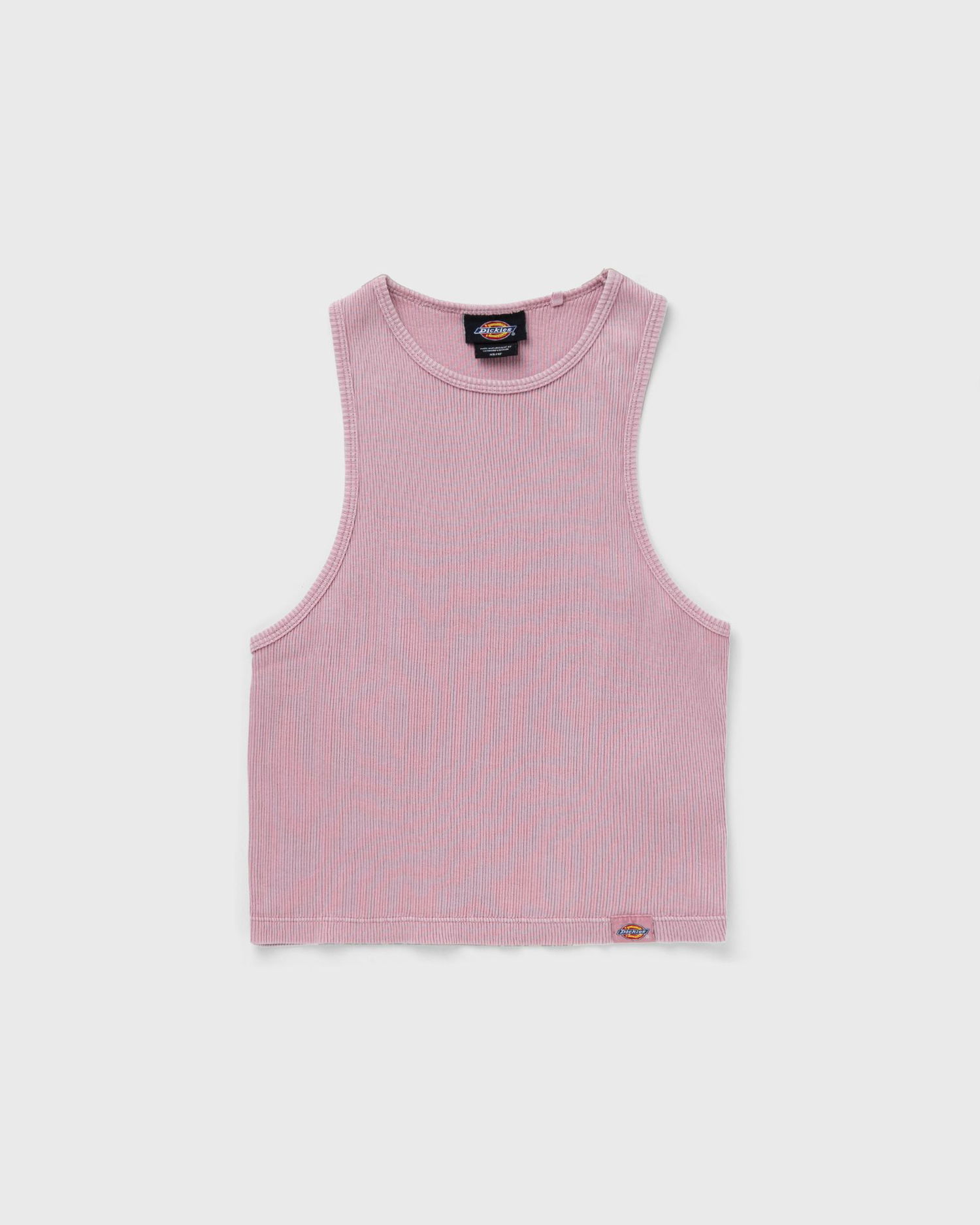 Tielko Dickies Plentywood Ribbed Tank Top Ružová | DK0A4Z9DK391, 0