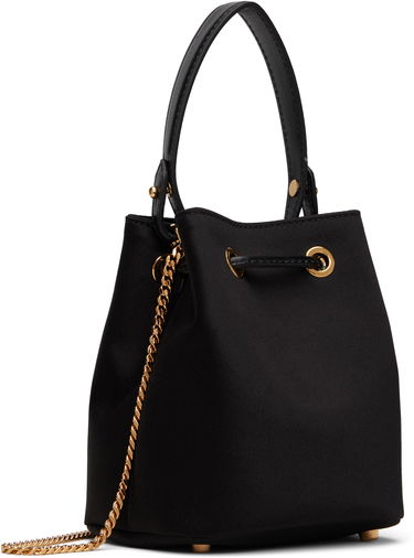 Kabelka Versace Versace 'La Medusa' Satin Mini Bucket Bag Čierna | 1017754_1A11479, 2