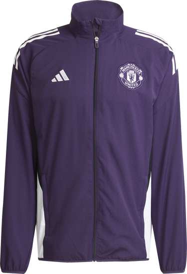 Bunda adidas Originals Manchester United Pre-Match Jacket 2025/26 Fialová | jp3107, 0