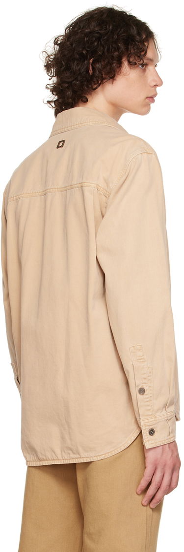 Košeľa WOOYOUNGMI WOOYOUNGMI Patch Pocket Shirt Béžová | W223SH11, 2