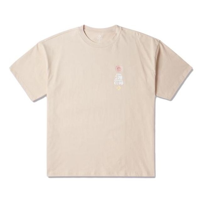 Tričko Converse Summer Beach Graphic T-Shirt Béžová | 10025877-A03
