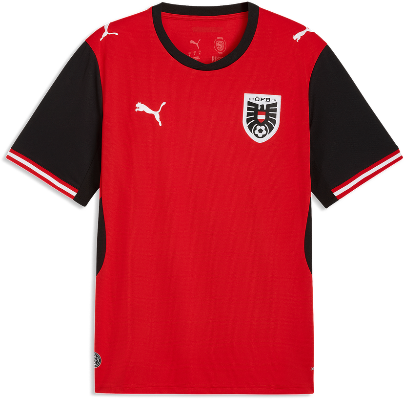 Dres Puma Austria Replica Home 2026 Football Jersey Rôznofarebný | 783200-01