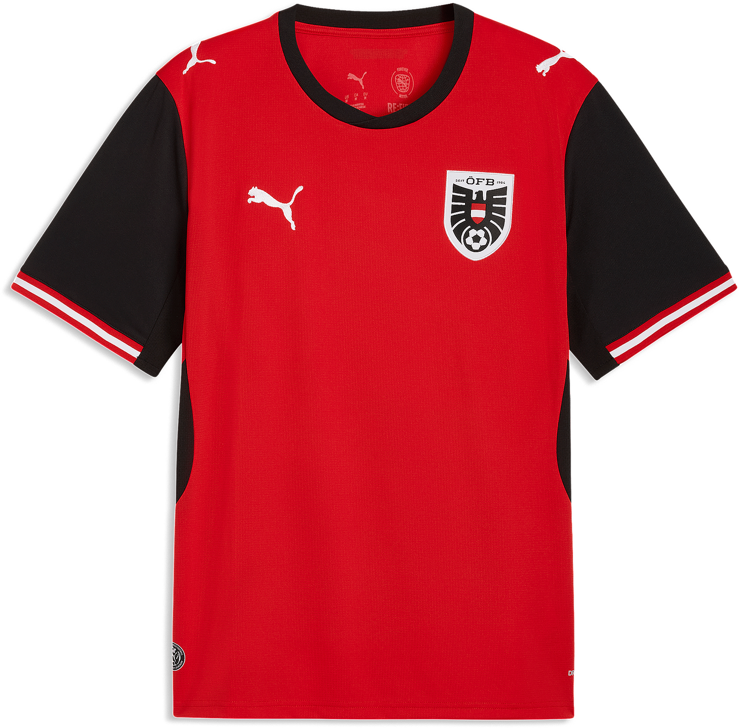 Dres Puma Austria Replica Home 2026 Football Jersey Rôznofarebný | 783200-01, 0
