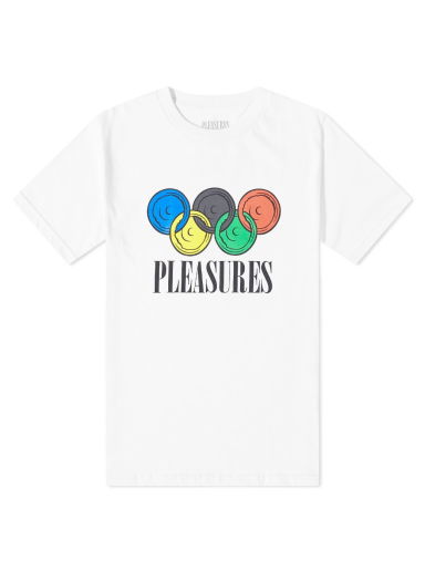 Tričko Pleasures END. x Sexual Satisfaction Fastest Tee Biela | P21F068-WHT