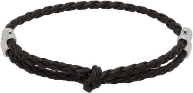 Náramok Bottega Veneta Bottega Veneta Braided Leather Bracelet Hnedá | 838329V507C2113, 0