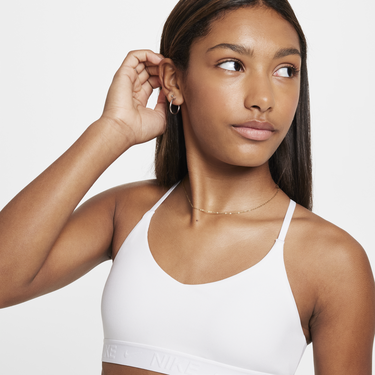Podprsenka Nike Sports Bra Indy Biela | FZ5860-100, 3