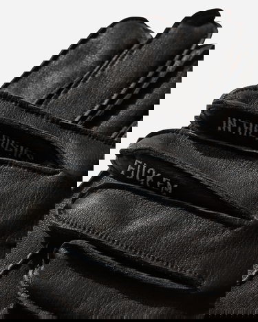 Rukavice Neighborhood Stitched Leather Gloves Čierna | 252DPNH-AC02 BLACK, 5