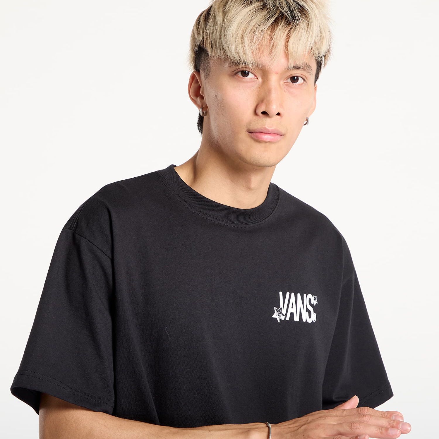 Tričko Vans Chaos Short Sleeve T-Shirt Čierna | VN000PBRBLK1, 1