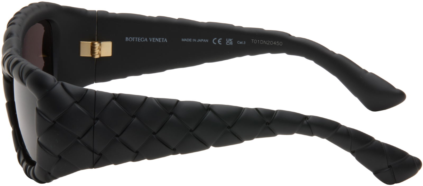 Intrecciato Round Acetate Sunglasses