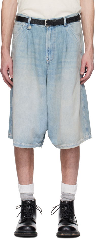 Šortky R13 R13 Jesse Carpenter Denim Shorts Modrá | R13MD153-D045A, 0