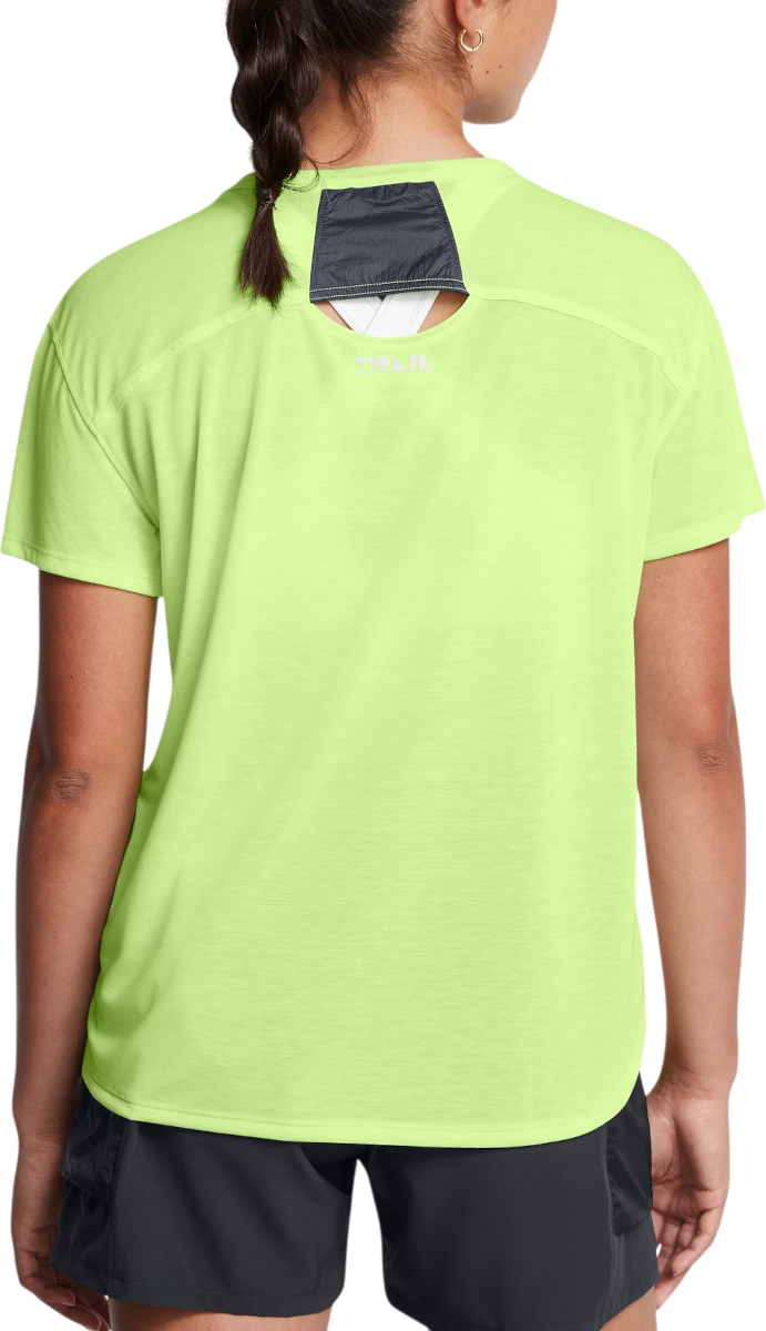 Tričko Under Armour Trail Run Short Sleeve T-Shirt Zelené | 1383361-304, 1