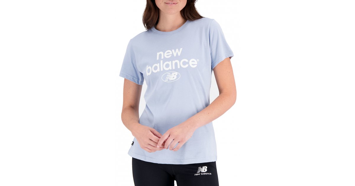 Tričko New Balance t-Shirt Modrá | wt31507-lay, 1