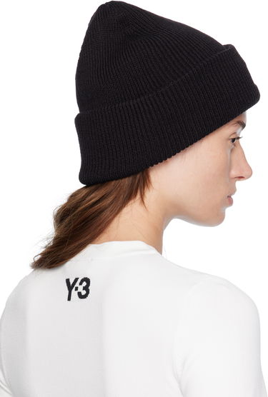Kulicha Y-3 Y-3 Classic Knit Beanie Čierna | JW8963, 4