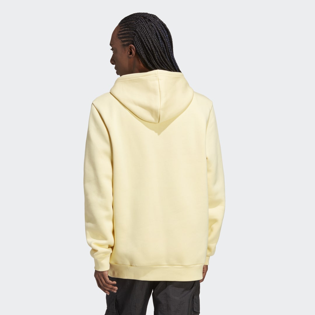 Mikina adidas Originals Trefoil Essentials Hoodie Žltá | IA4888, 1