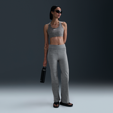 Tielko Nike Nike One Dri-FIT High-Waisted Foldover Training Pants Šedá | FV7848-084, 1
