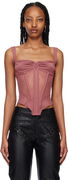 Miaou Deville Mesh Corset Tank Top