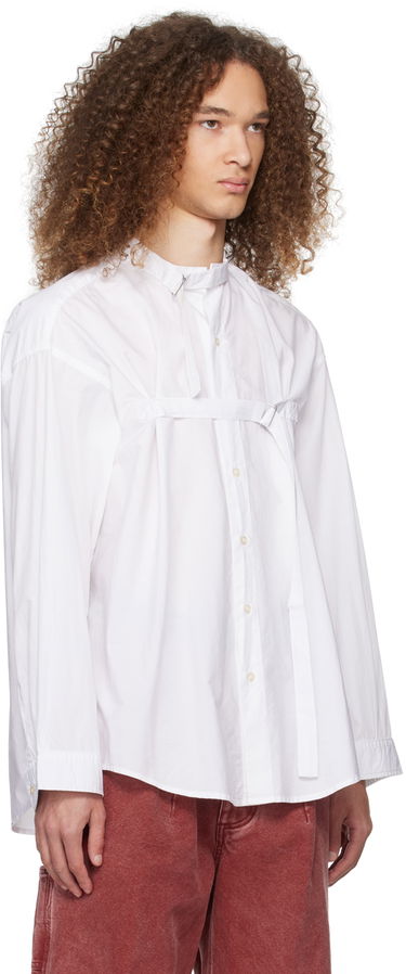Košeľa R13 R13 Cinch Strap Shirt Biela | R13WR238-R338B, 1