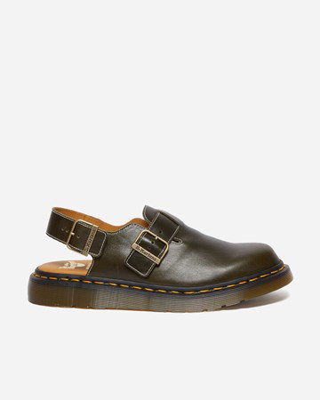 Tenisky a topánky Dr. Martens Jorge Slingback Mule "Green" Hnedá | 30939275, 0