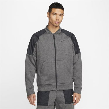 Bomber bunda Nike Therma-FIT Training Full-Zip Bomber Jacket Šedá | DQ4852-071, 0