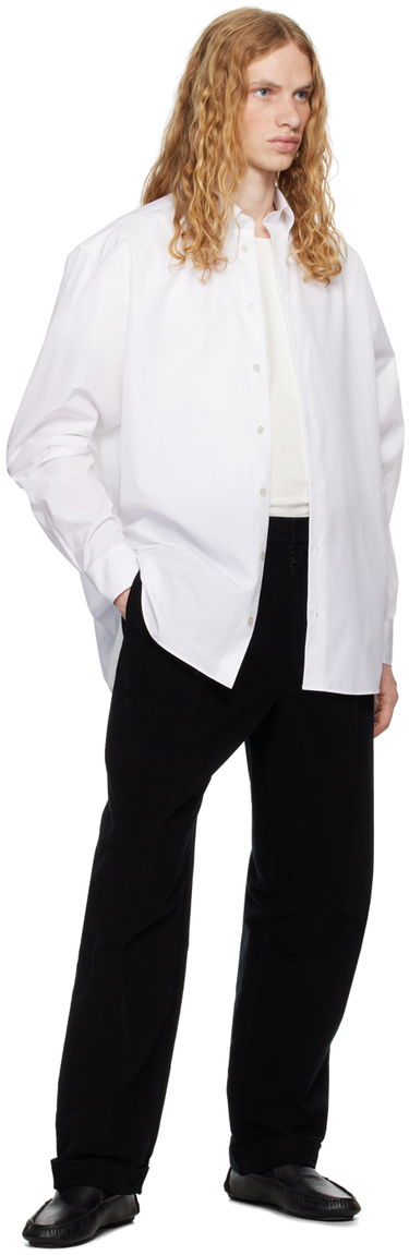 Košeľa The Row The Row Ruskin Shirt Biela | 755-W2439, 3
