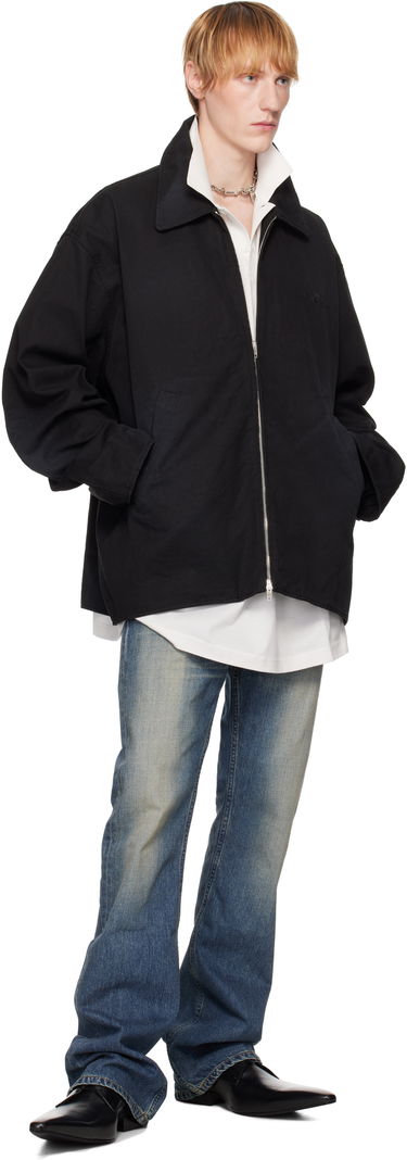 Vetrovka Balenciaga Zip-Up Jacket Čierna | 817649TRP15, 3