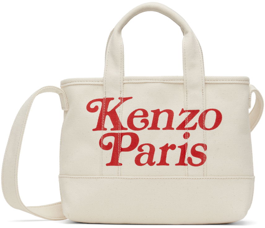 Tote bag KENZO Verdy x Tote Bag Biela | FE58SA910F35, 0