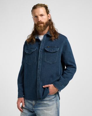 Košeľa Lee 101 70's Shirt Size XXL Modrá | 112364229, 1