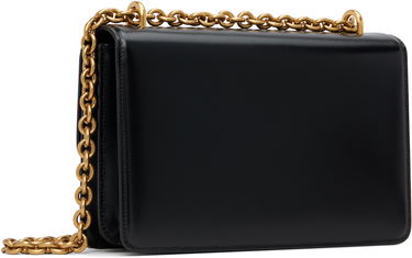 Taška cez rameno Valentino Valentino Garavani Logo Calfskin Shoulder Bag Čierna | 7Y2B0R16GCB, 2
