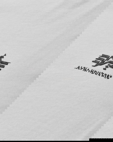 Tričko Alpha Industries Basic Small Logo T-Shirt Biela | X188505 09, 3
