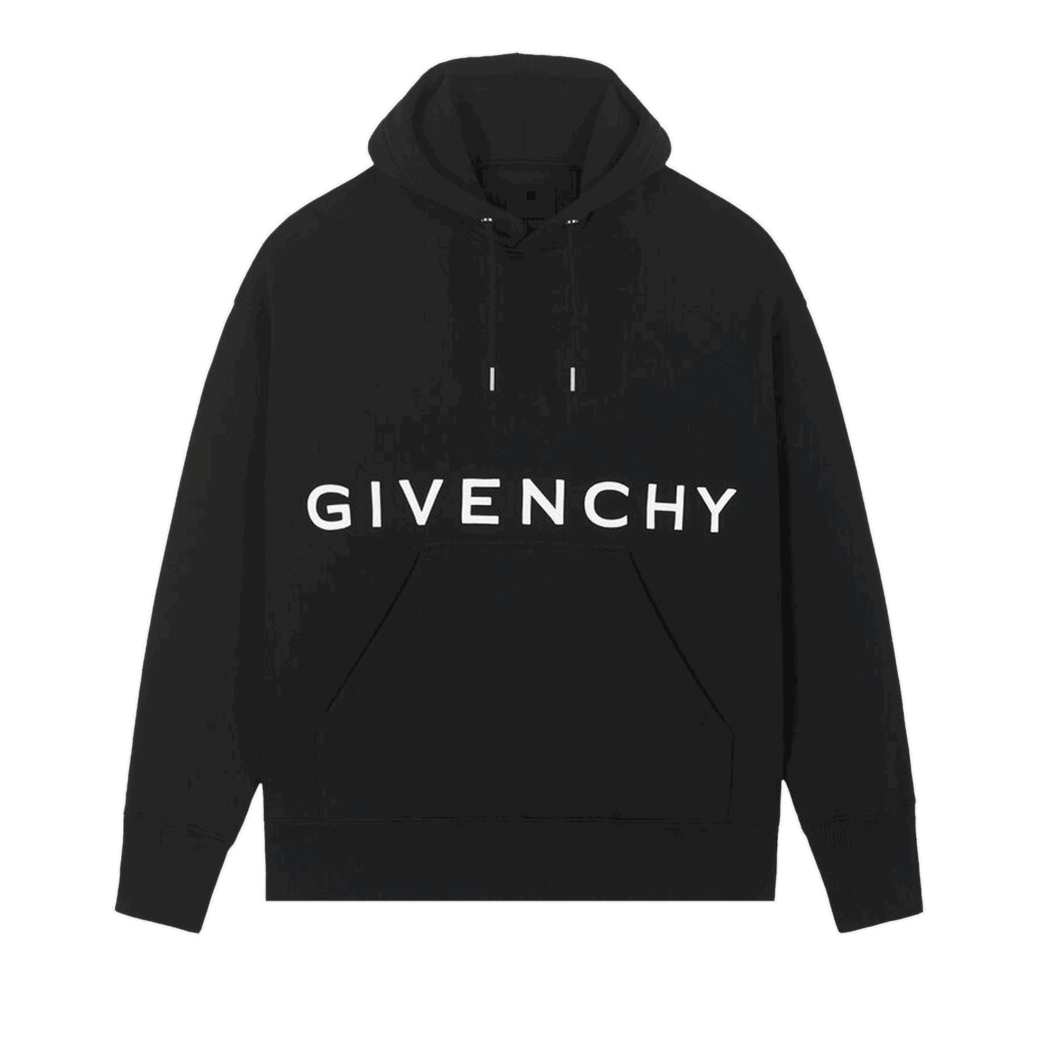 Mikina Givenchy Embroidered Hoodie Classic Fit Čierna | BMJ0CQ3Y6V 001, 0