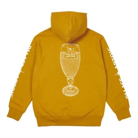 Mikina Palace Palace X FW21 Logo Hoodie Žltá | PLA-FW21-288, 0