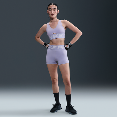 Podprsenka Nike Pro Indy Plunge Medium-Support Padded Sports Bra Fialová | HF7324-533, 4