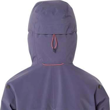 Vetrovka Asics Metarun Waterproof Hooded Jacket Fialová | 2012d092-500, 4