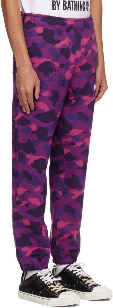 Tepláky BAPE BAPE Camo Sweatpants Fialová | 001PTK801009M, 1