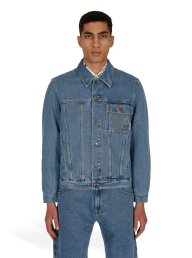 Bunda PACCBET Denim Long Jacket Modrá | PACC8J005 2