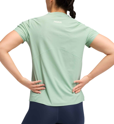 Tričko Hoka One One Hoka Airolite 2.0 Short Sleeve T-Shirt Zelené | 1175774-jade, 1