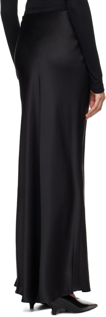 Sukňa Anine Bing Black Silk Maxi Skirt Čierna | A-04-2320-000, 2