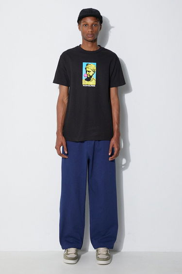Tričko Pleasures T-Shirt With Print Čierna | P23SU049, 1