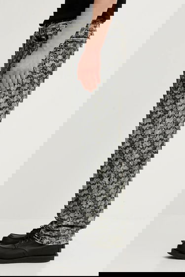 Džínsy DAILY PAPER Acid Wash Patterned Wide Leg Velvet Rahul Jeans Rôznofarebný | 2521032, 1