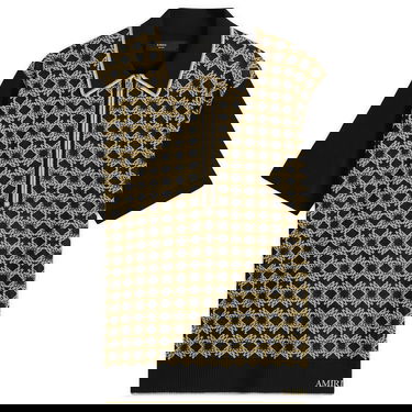 Polo tričko AMIRI Ma Quad Zip Polo Rôznofarebný | AMKNPO1072-BLK, 1