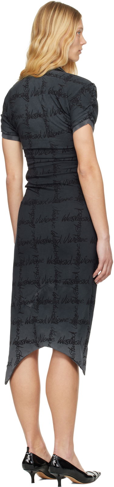 Šaty Vivienne Westwood Vivienne Westwood Pulling Midi Dress Šedá | 1102000Z-J008T-, 2