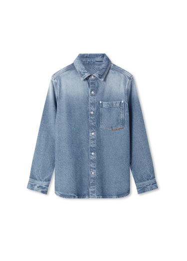 Košeľa AXEL ARIGATO West Washed Denim Shirt Modrá | A3265001, 1