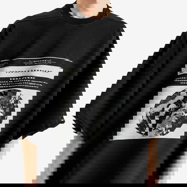 Tričko Rick Owens DRKSHDW Tommy Graphic T-Shirt Čierna | DU01E3259-RIGEP1-911, 5