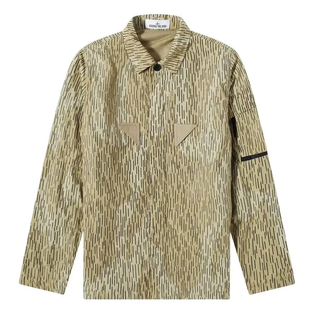 Košeľa Stone Island Overshirt Béžová | 7515112E2-V0091, 0
