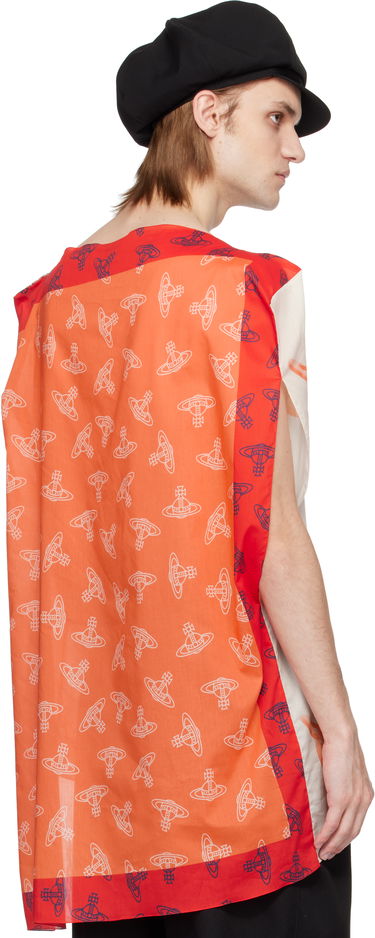 Tričko Vivienne Westwood Vivienne Westwood Tartan Orb Beach Top Červená | 8101000J-W015F-, 2